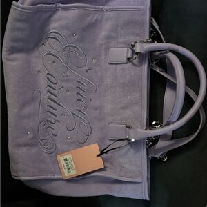 Juicy Couture Lavender Tote Bag